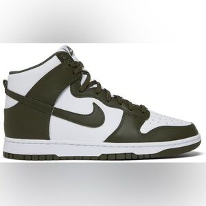 NIKE nike dunk high sneakers green size 9